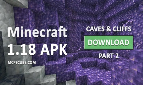 Minecraft 1.18.0 apk