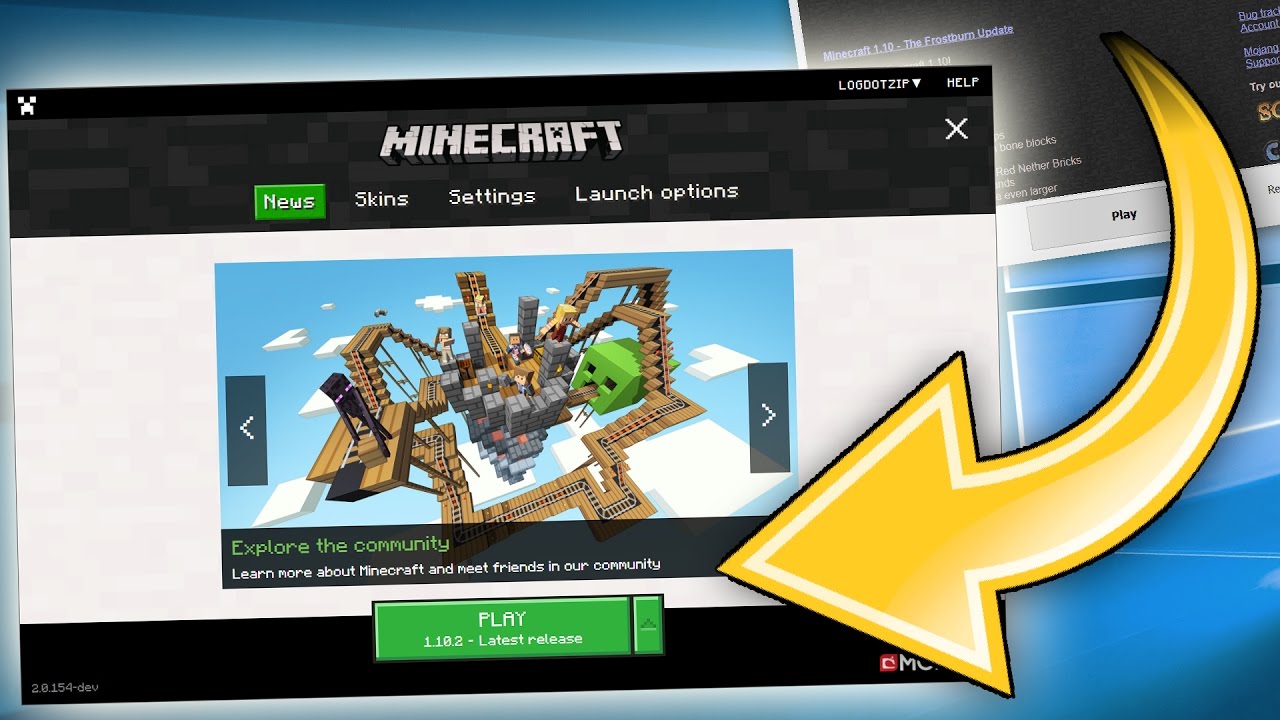 Giới thiệu về ứng dụng Minecraft Launcher